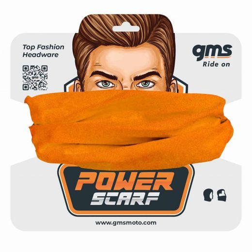 TUBE SCARF GMS SLEEVELES ZG94950 ORANGE-BLACK