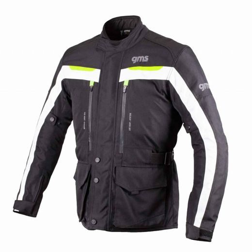 JACKET GMS GEAR MAN ZG55007 YELLOW-YELLOW-BLACK-WHITE 3XL