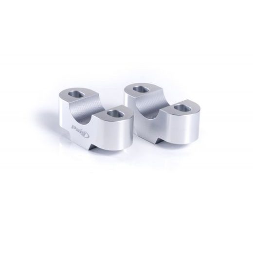 RISERS PUIG 3671P SILVER HEIGHT 20MM, D 22MM