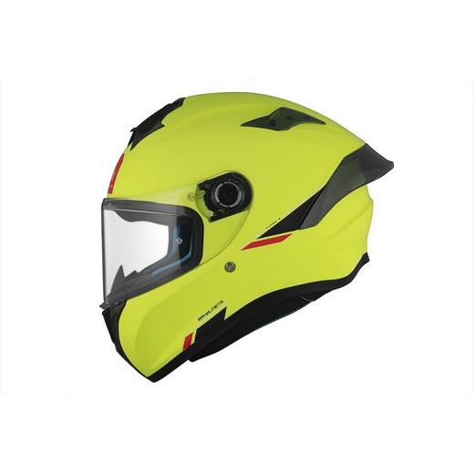 HELMET MT HELMETS TARGO S SOLID A3 MATT YELLOW XS