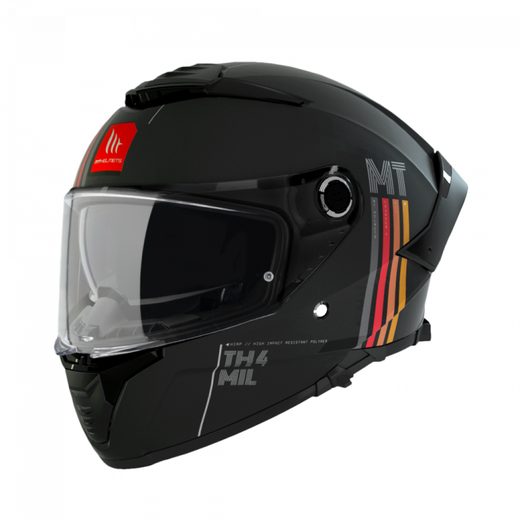 HELMET MT HELMETS THUNDER 4 SV MIL A11 MATT BLACK S