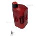 UTILITY CAN POLISPORT PROOCTANE 8460000001 20 L WITH STANDARD CAP + 250 ML MIXER + HOSE CLEAR RED