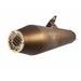 UNIVERSAL SILENCER GPR ULTRACONE CAFÉ RACER CAFE.76.ULTBRZ BRONZE WITHOUT LINK PIPE