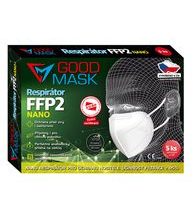 Nano maska ochronna FFP2 GOOD MASK GM2 NANO - 5ks