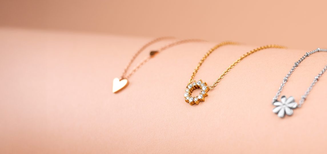 galerie Ogrlica Kaori Rose Gold