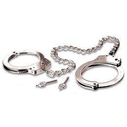 Fetish Fantasy Kovová pouta na nohy Metal Leg Cuffs