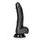 RealRock Curved Realistic Dildo Balls Suction Cup 7"