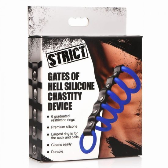 Gates of Hell Chastity Device - Black