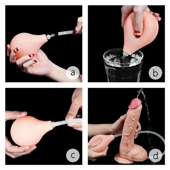 LoveToy Extreme Squirt Dildo 10"