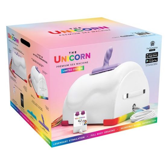 The Cowgirl Premium Sex Machine Unicorn White