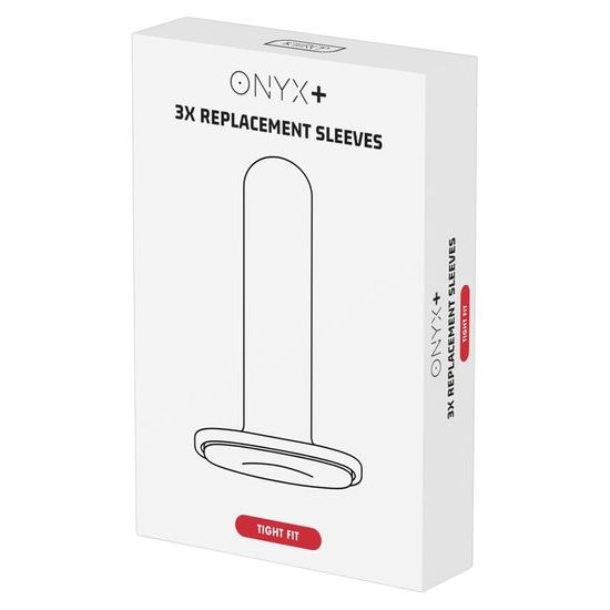Kiiroo Onyx + Replacement Sleeve 3 Pack Tight Fit