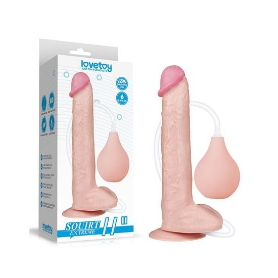 LoveToy Squirt Extreme Dildo 11"