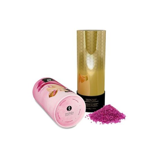 Shunga Oriental Crystals Krystaly mořské soli s afrodiziakální vůní 500 g