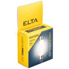 ELTA ŽÁROVKA 12V LED VISIONPRO C5W SV8,5 42 MM 40 LM (SADA 2 KS)