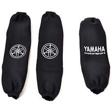 XRW SHOCK COVER BLACK NEOPRENE - YAMAHA WARRIOR