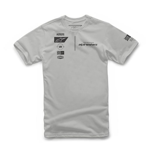 TRIKO POSITION TEE, ALPINESTARS (STRIEBORNÁ)