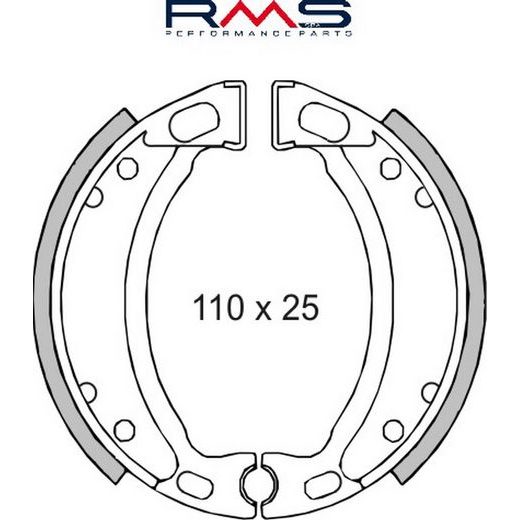 BRZDOVÉ ČEĽUSTE RMS 225120060