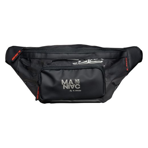 LS2 LWB-03 WAIST BAG 500D GRID FABRIC BLACK 4L