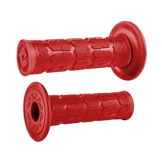 ODI GRIPS ROGUE MX, SINGLE-PLY, 120 MM, RED