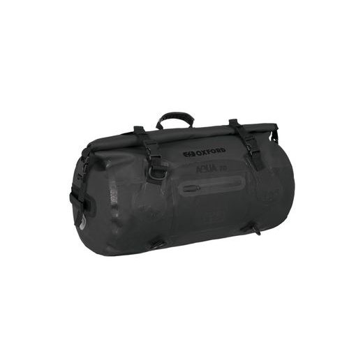 VODOTESNÝ VAK AQUA T-70 ROLL BAG, OXFORD (ČIERNY, OBJEM 70 L)