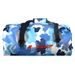 LS2 LB-03 LUGGAGE BAG WATER PROOF PVC CAMO BLUE 65L