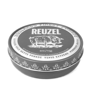 Reuzel Grey Extreme Hold Matte Pomade - помада за коса (113 г)
