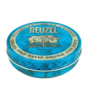 Reuzel Blue Water Soluble Strong Hold - помада за коса (113 г)