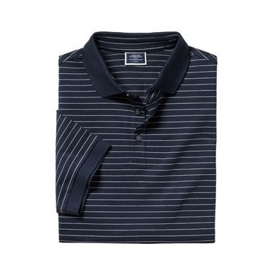 Armor Lux Long-Sleeved Polo Shirt — Marine Deep