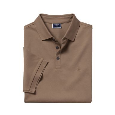 Armor Lux Long-Sleeved Polo Shirt — Olive