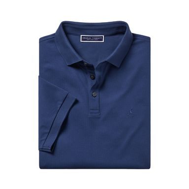 Armor Lux Long-Sleeved Polo Shirt — Marine Deep