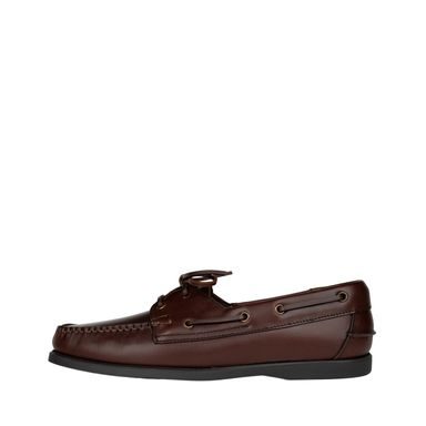 Barbour Wake Boat Shoes — Coffee Brown