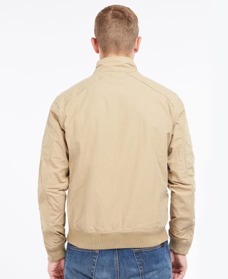 Barbour International Steve McQueen™ Rectifier Harrington Jacket — Military Brown