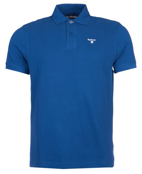 Barbour Sports Polo Shirt — Marine Blue
