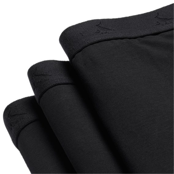 Charles Tyrwhitt Stretch Jersey Trunks (3-pack) — Black