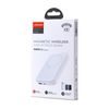 Joyroom PowerBanka 10000mAh 20W Power Delivery Quick Charge, magnetická bezdrátová Qi nabíječka, 15W pro iPhone MagSafe, bílá (JR-W020 white)