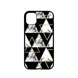 Momanio obal, iPhone 12 Pro, Marble triangle