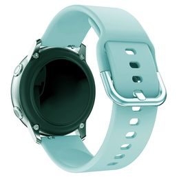 Curea din silicon universală TYS, pentru ceas smart (20 mm), turcoaz