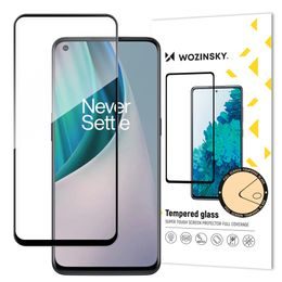 Folie sticlă securizată 5D pentru OnePlus Nord N10 5G, neagră