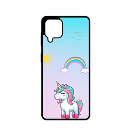 Momanio obal, Samsung Galaxy A12, Unicorn and Rainbow