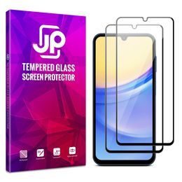 JP 2x 3D sklo, Samsung Galaxy A15, černé