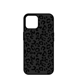 Momanio obal, iPhone 14, Black leopard