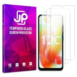 JP Long Pack Tvrzených skel, 3 skla na telefon, Xiaomi Redmi 12C