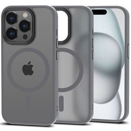 Tech-Protect MagMat MagSafe, iPhone 15 Pro, šedý