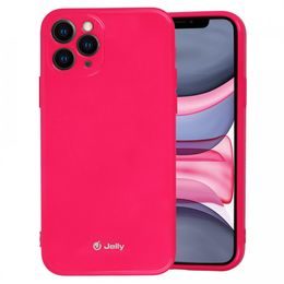 Jelly case Samsung Galaxy A72 4G / A72 5G, tmavě růžový