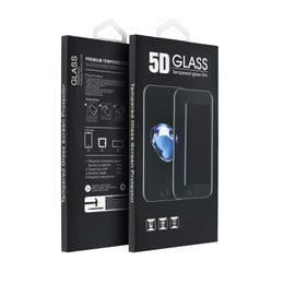 5D Edzett üveg a Xiaomi Redmi Note 12 4G / Redmi Note 12 5G telefonhoz, fekete
