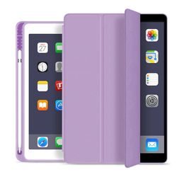 Pouzdro Tech-Protect SC Pen pro Apple iPad Air 4 2020 / 5 2022 / 6 2024, fialové