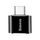 Baseus Adaptér USB na USB-C, 2,4A, černý