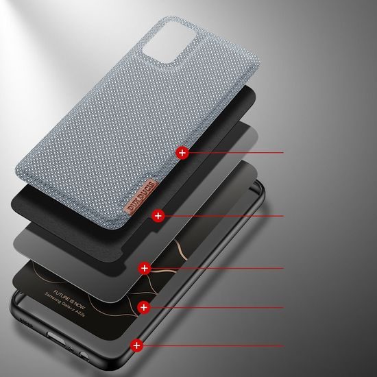 Dux Ducis Fino case, Samsung Galaxy A02s, modré