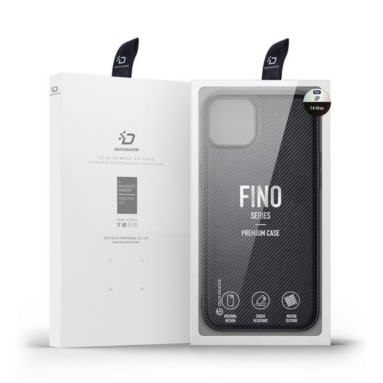 Dux Ducis Fino case, iPhone 14 Pro, černý