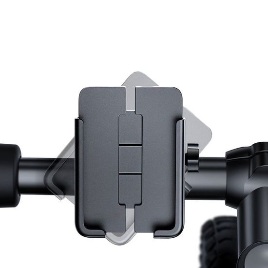 Wozinsky kovový držák na řídítka kola, černý (WBHBK3)